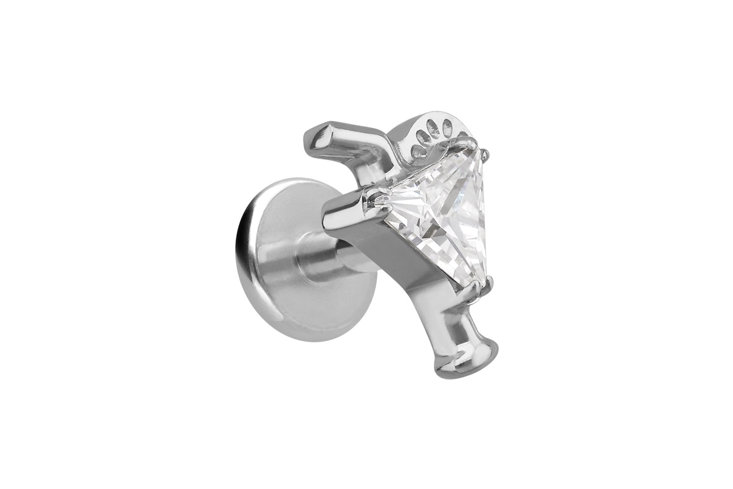 Titan Labret mit Innengewinde COCKTAIL