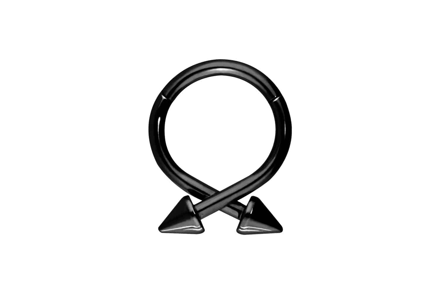 Chirurgenstahl Segmentring Clicker 2 SPITZEN