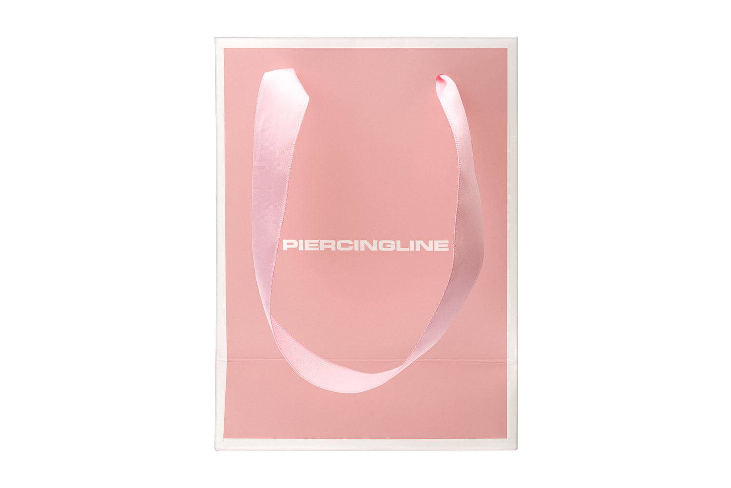 Geschenktüte mit Griff + PIERCINGLINE Aufdruck