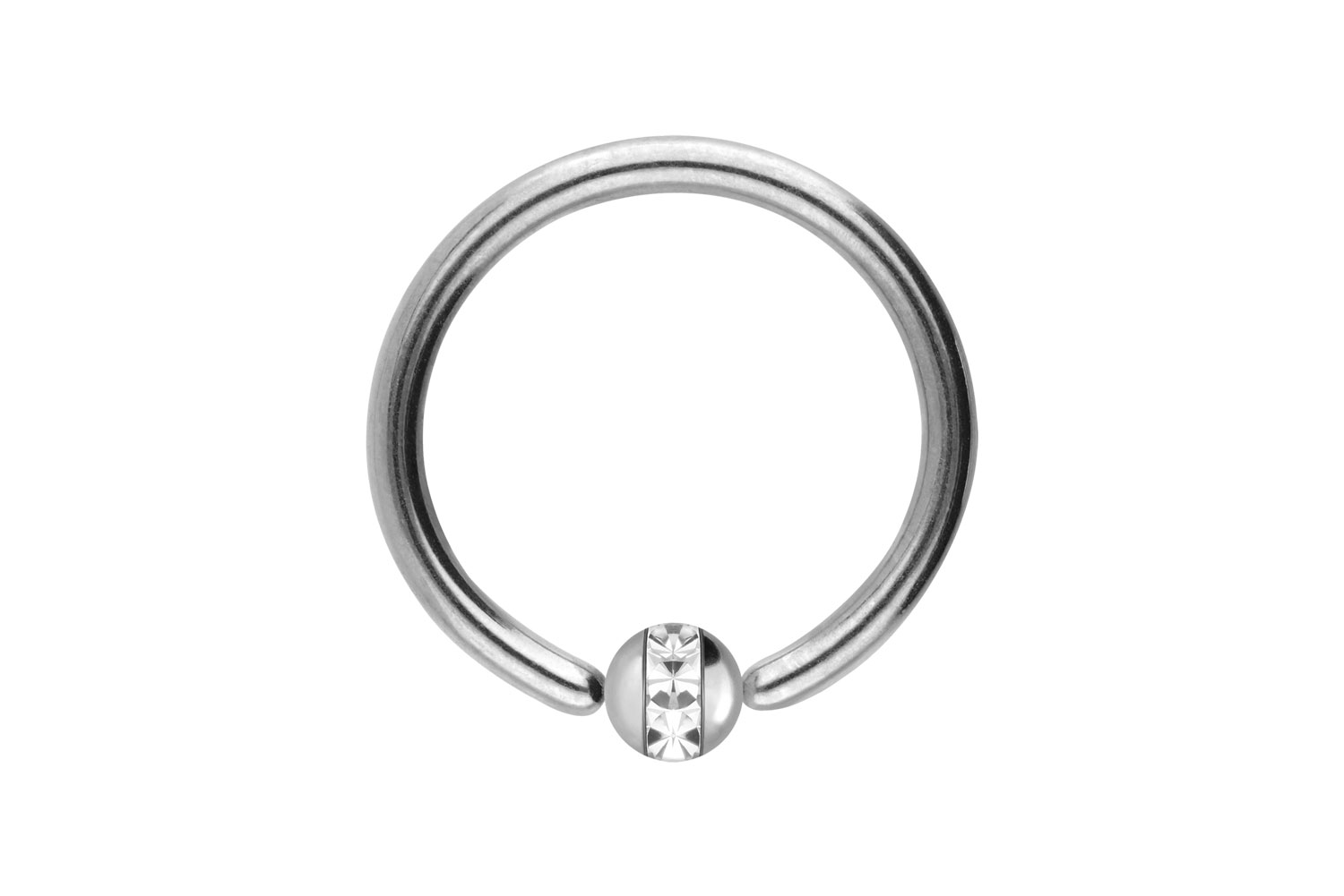 Chirurgenstahl Klemmkugelring EPOXY-RING-KUGEL