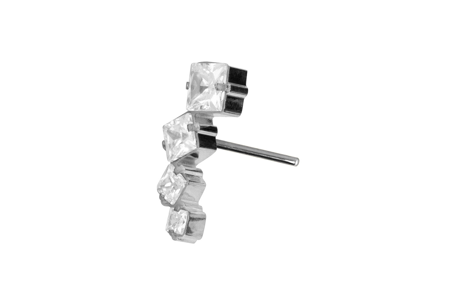 Titan Aufsatz mit Push Pin KRISTALLBOGEN