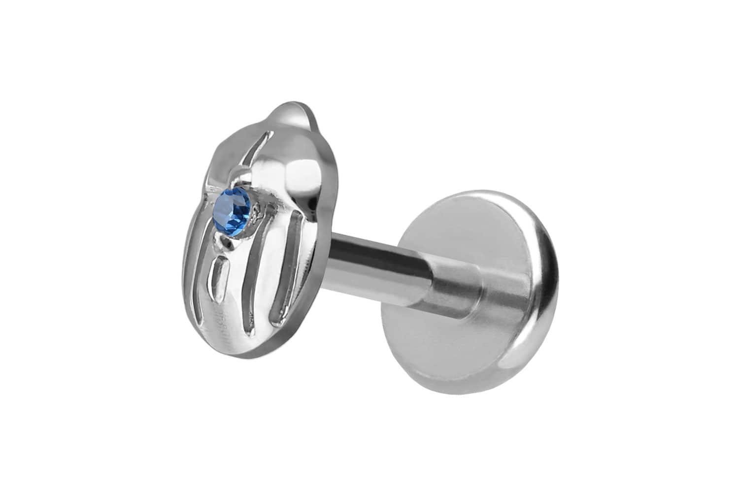 Titan Labret mit Push Fit SKARABÄUS