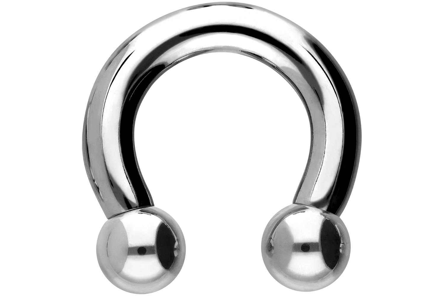 Titanium circular barbell