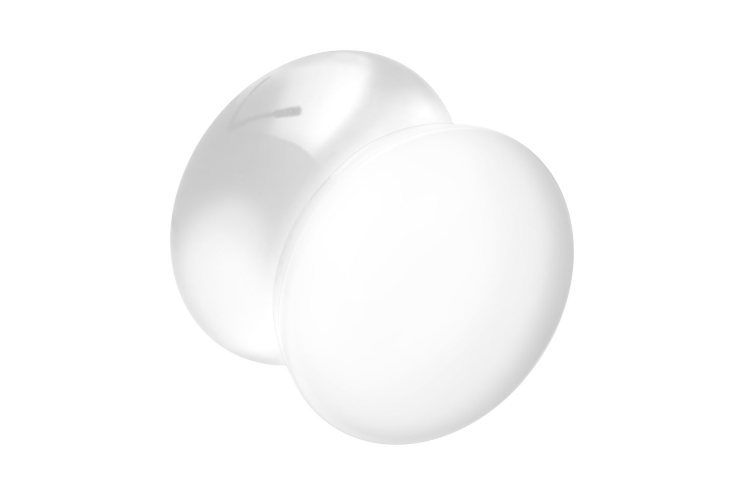 Acrylic double flared plug UNI-COLORED ++SALE++