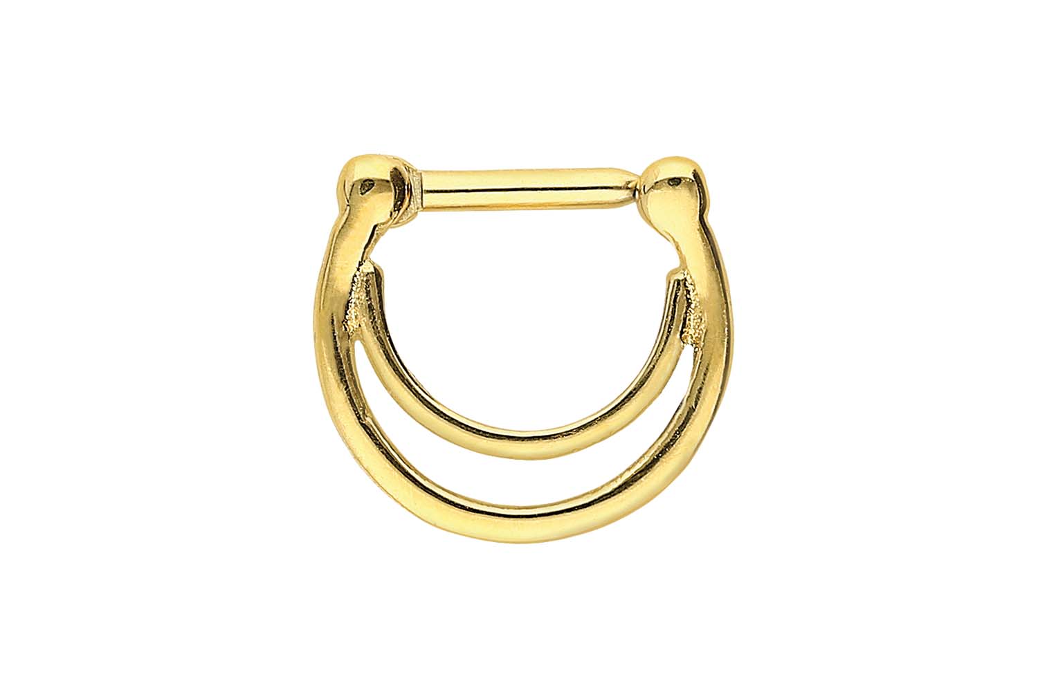 Chirurgenstahl Clicker DOPPELRING