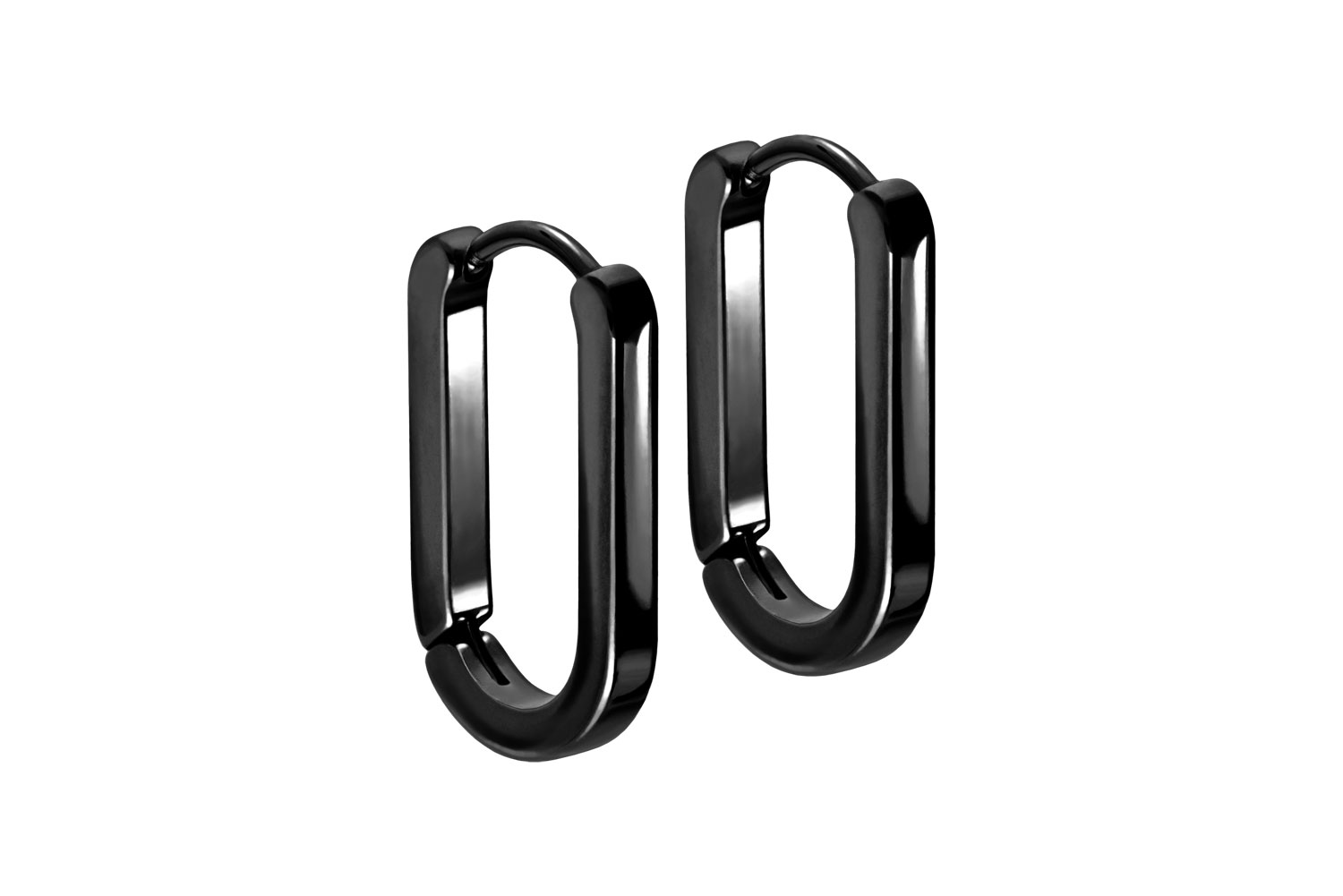 Chirurgenstahl Ohrclicker Creolen OVAL