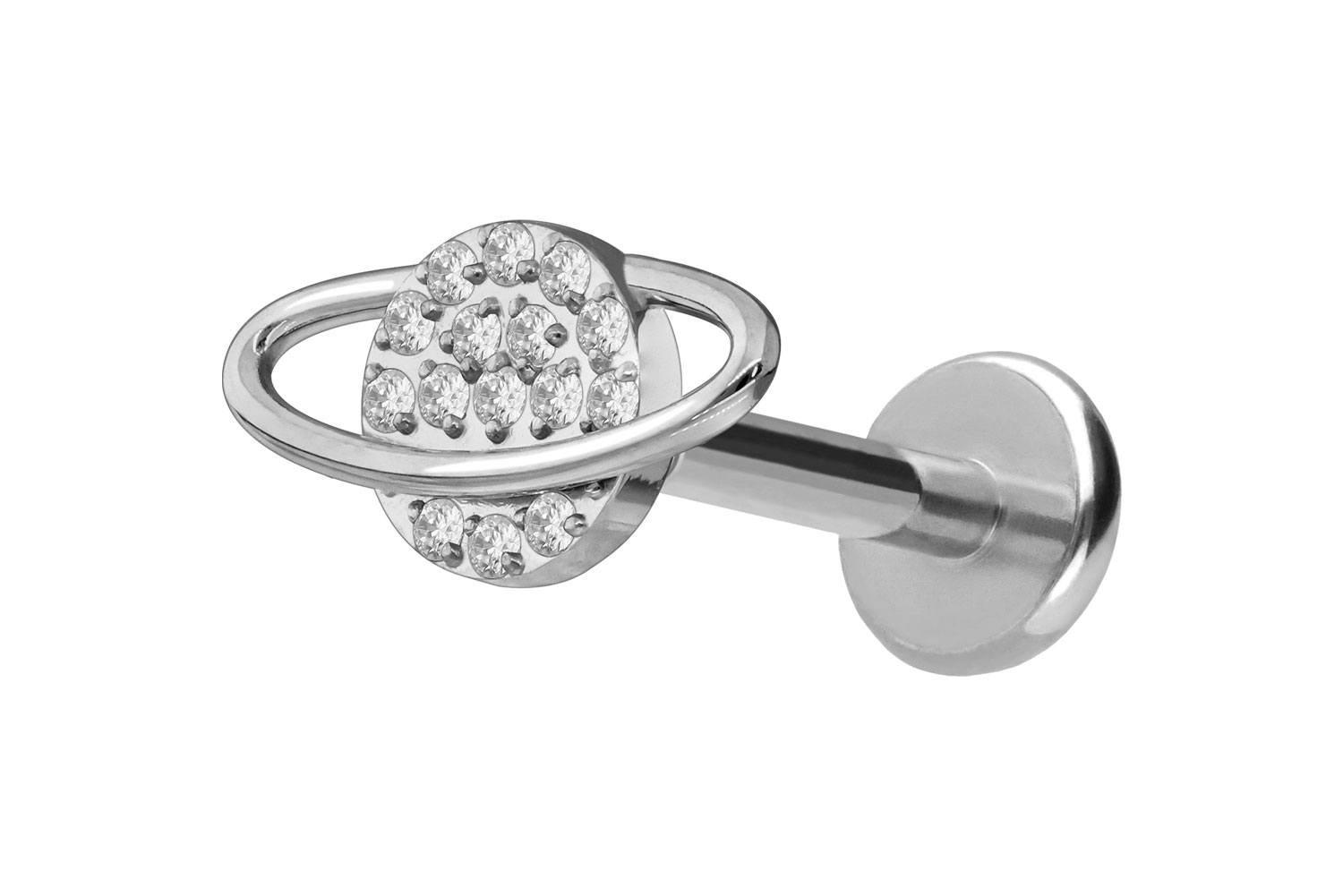 Titan Labret mit Push Fit KRISTALLPLANET