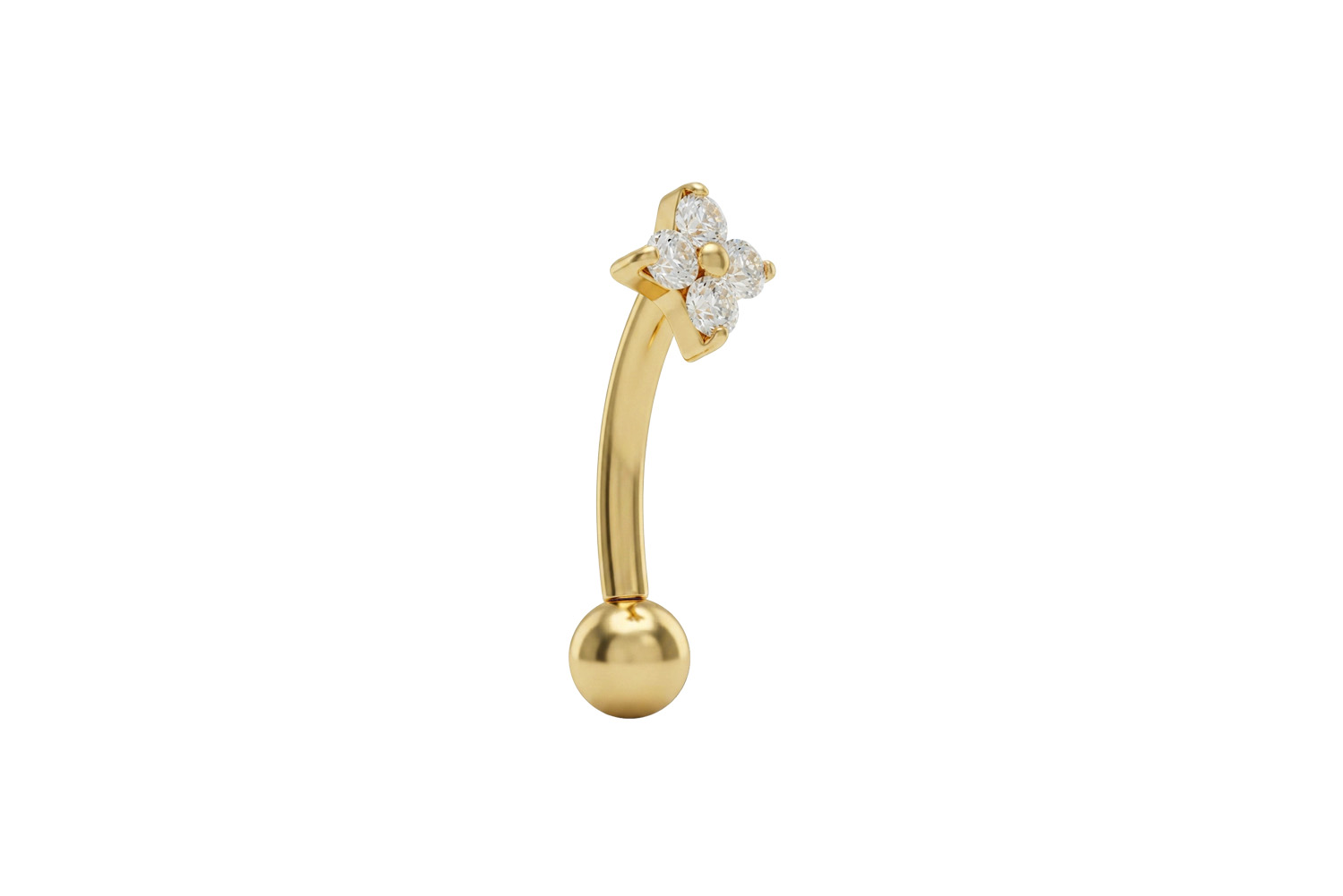 Titan Banane mit Push Fit KRISTALLBLUME