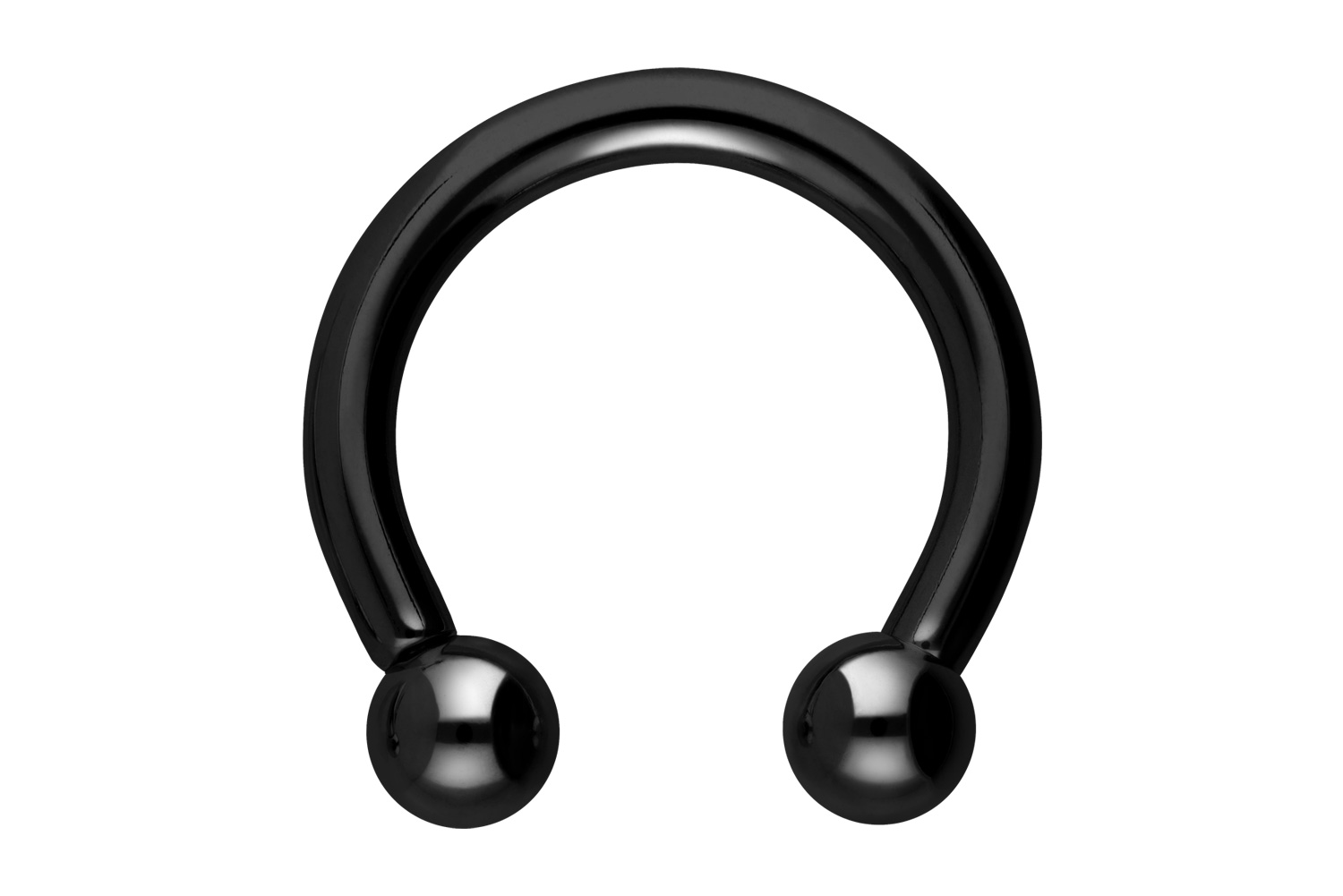 Surgical steel circular barbell