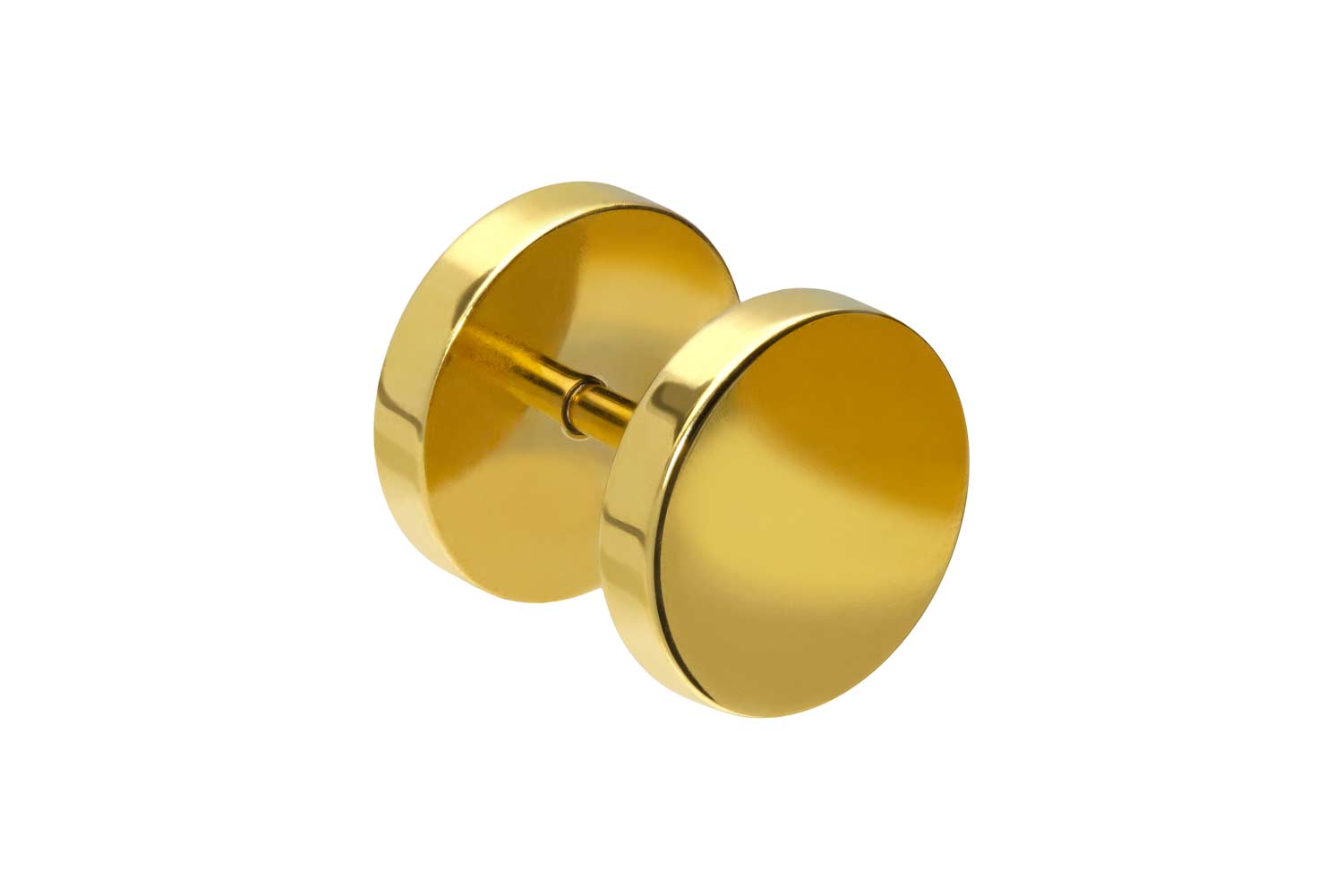 Surgical steel fake plug