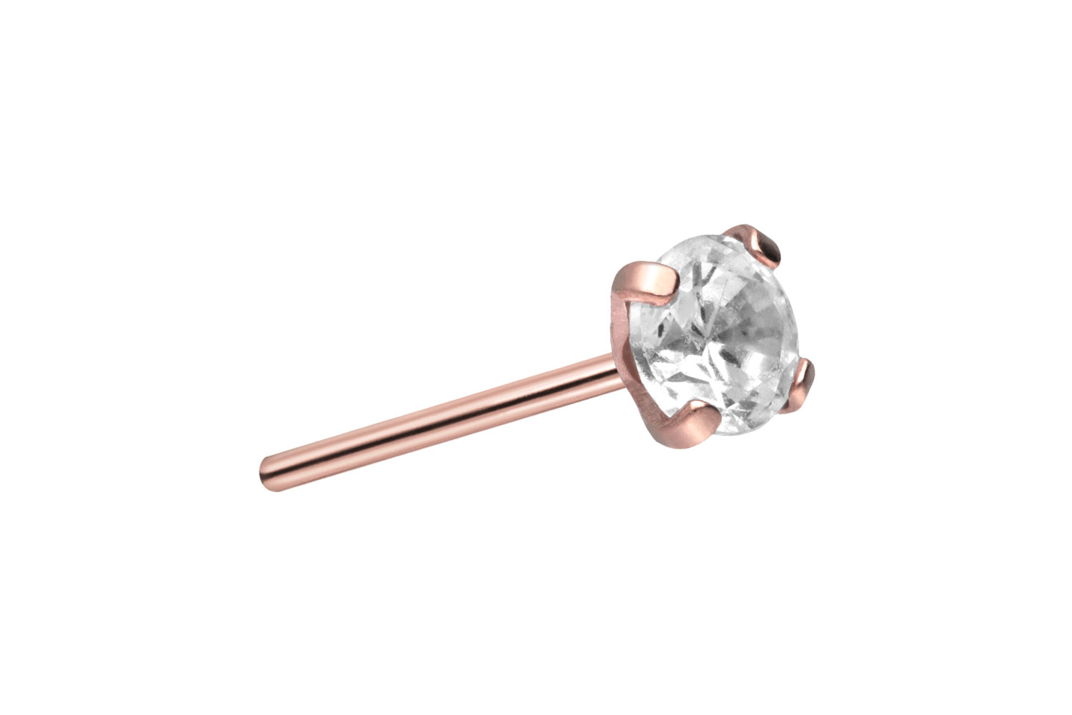 Titan Aufsatz mit Push Pin EINGEFASSTER KRISTALL