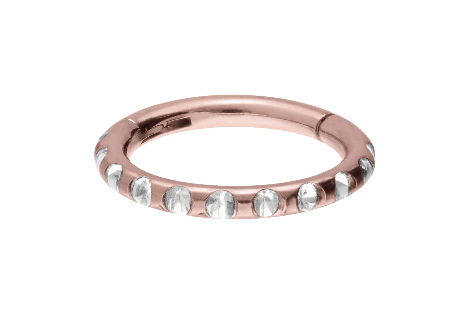 Titan Segmentring Clicker KRISTALLE + EPOXY