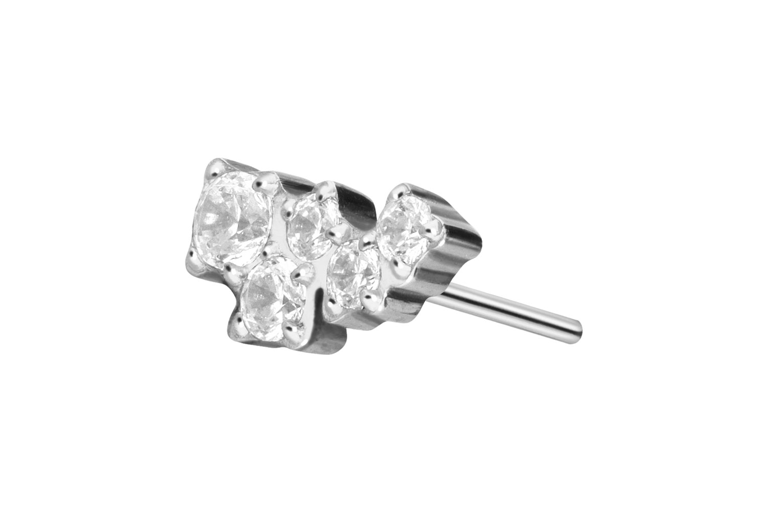 Titan Aufsatz mit Push Pin KRISTALLWOLKE