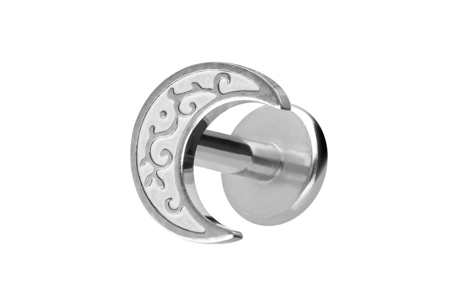 Titan Labret mit Innengewinde MOND