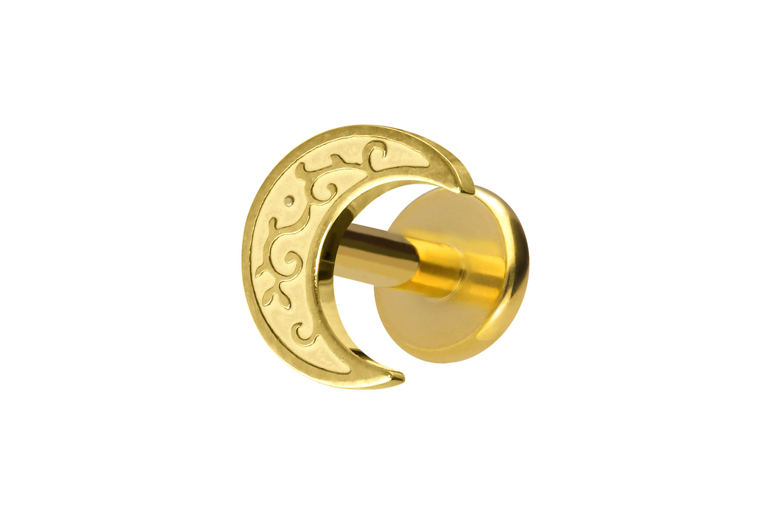 Titan Labret mit Innengewinde MOND