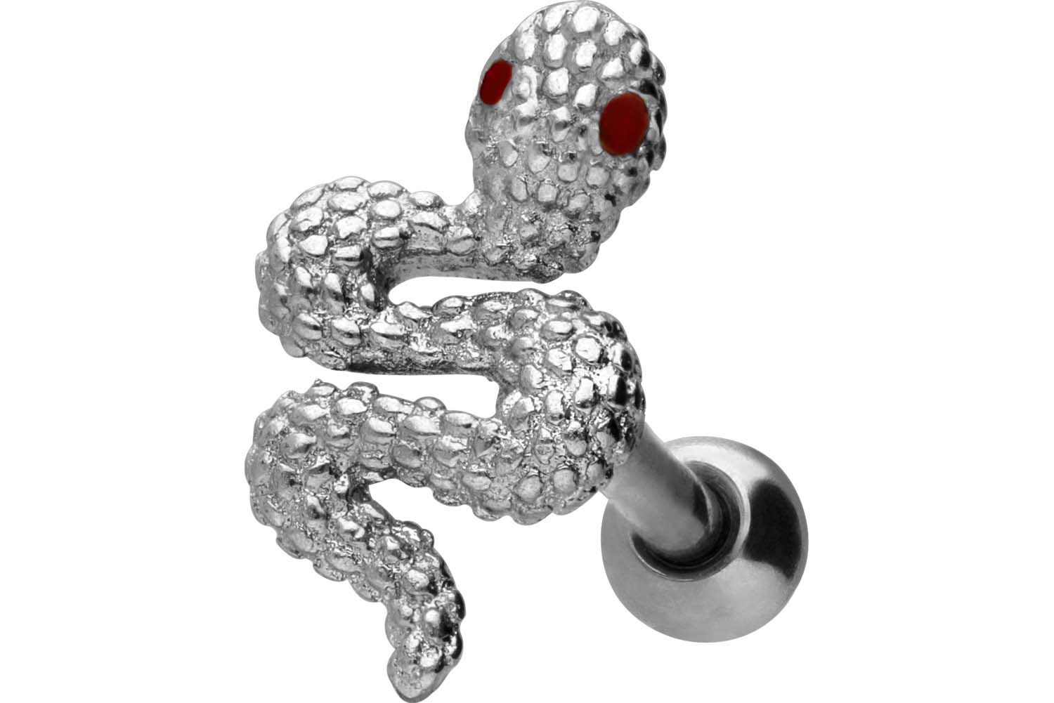 Chirurgenstahl Ohrpiercing SCHLANGE