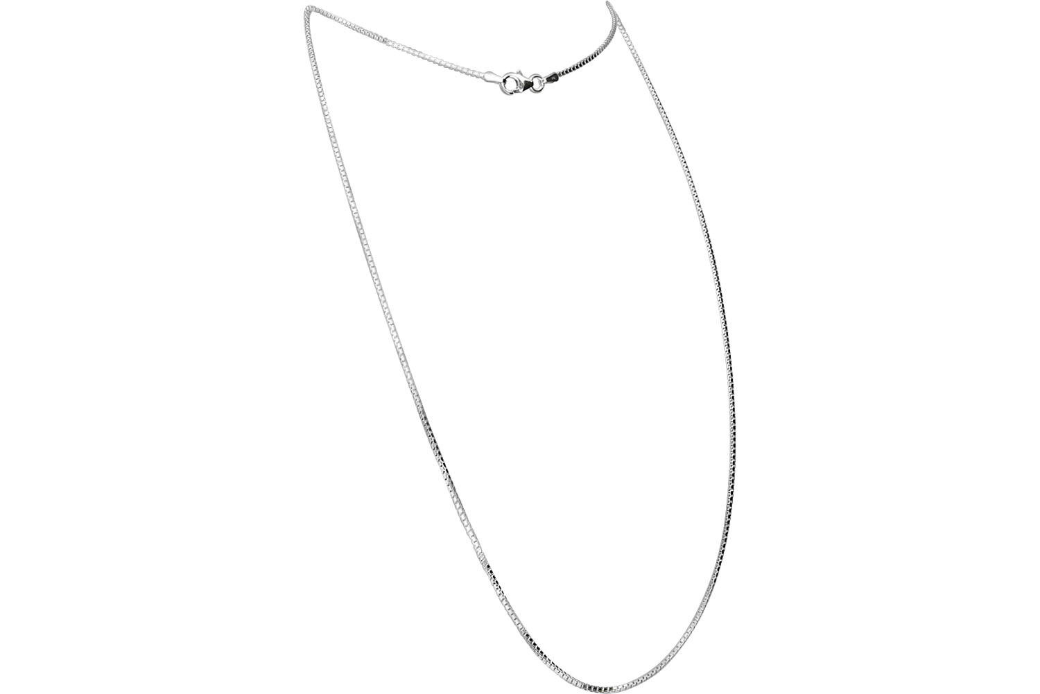 925er Silber Venezianer Kette rhodiniert