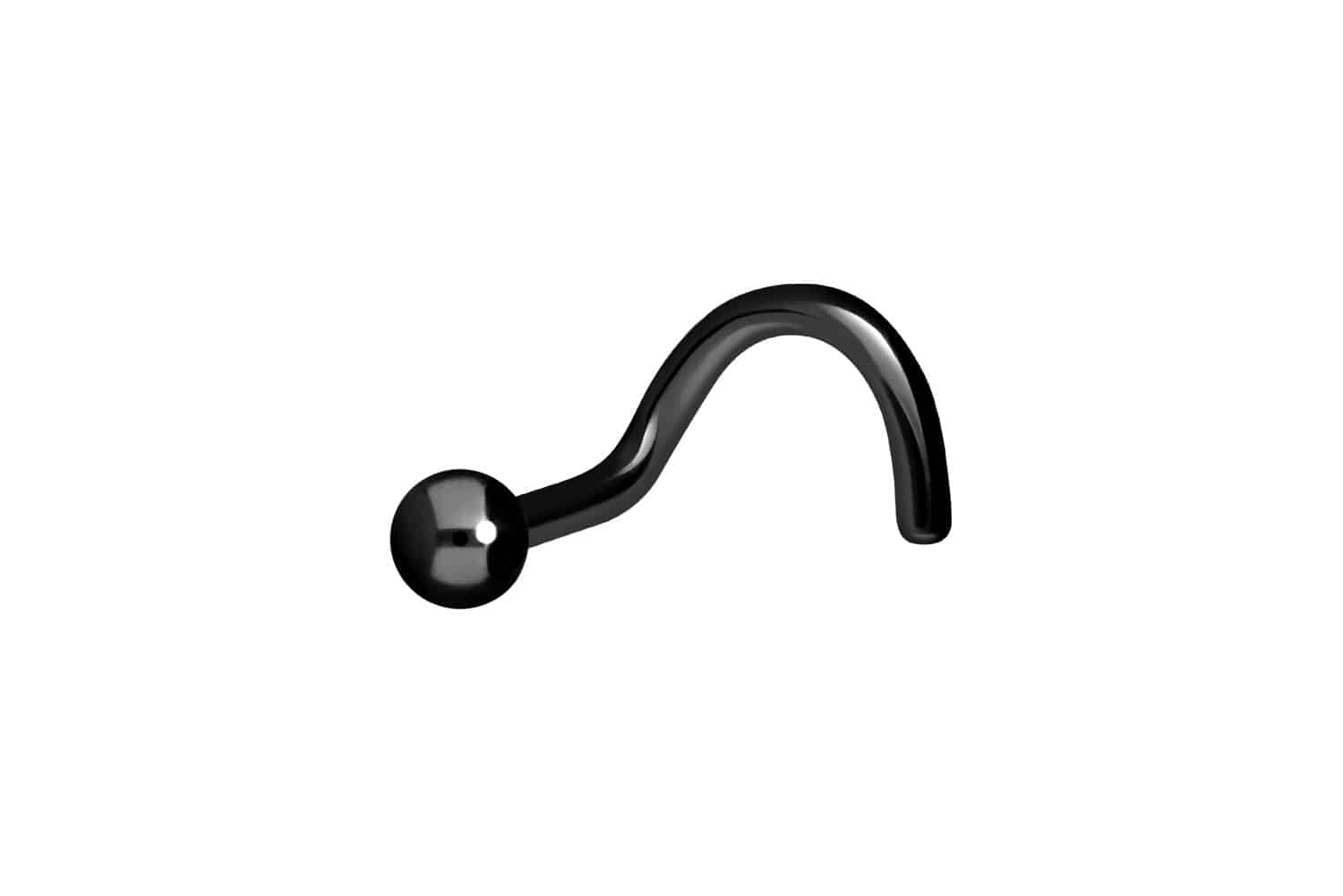 Titan Nasenstecker Spirale KUGEL