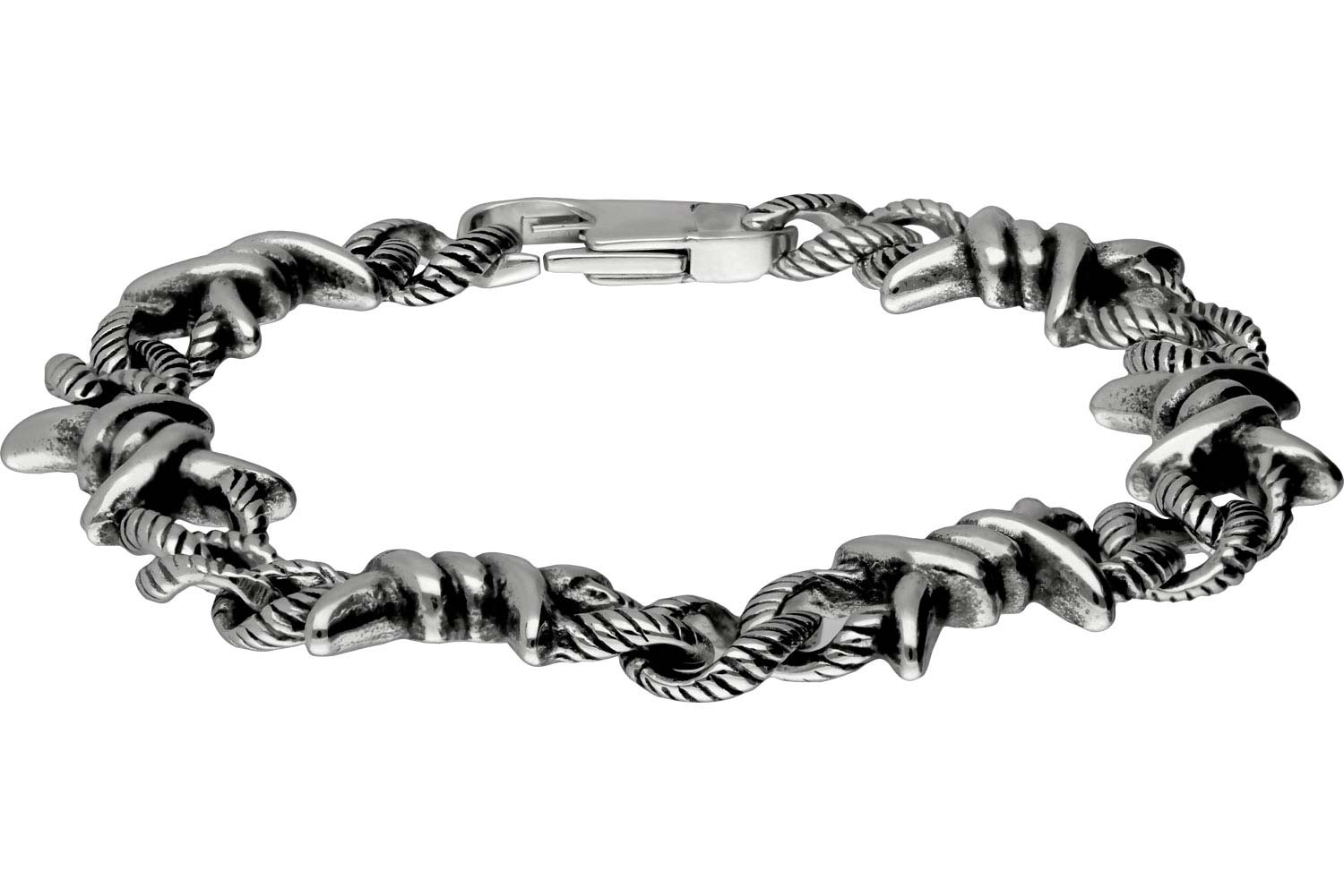 Chirurgenstahl Armband STACHELDRAHT