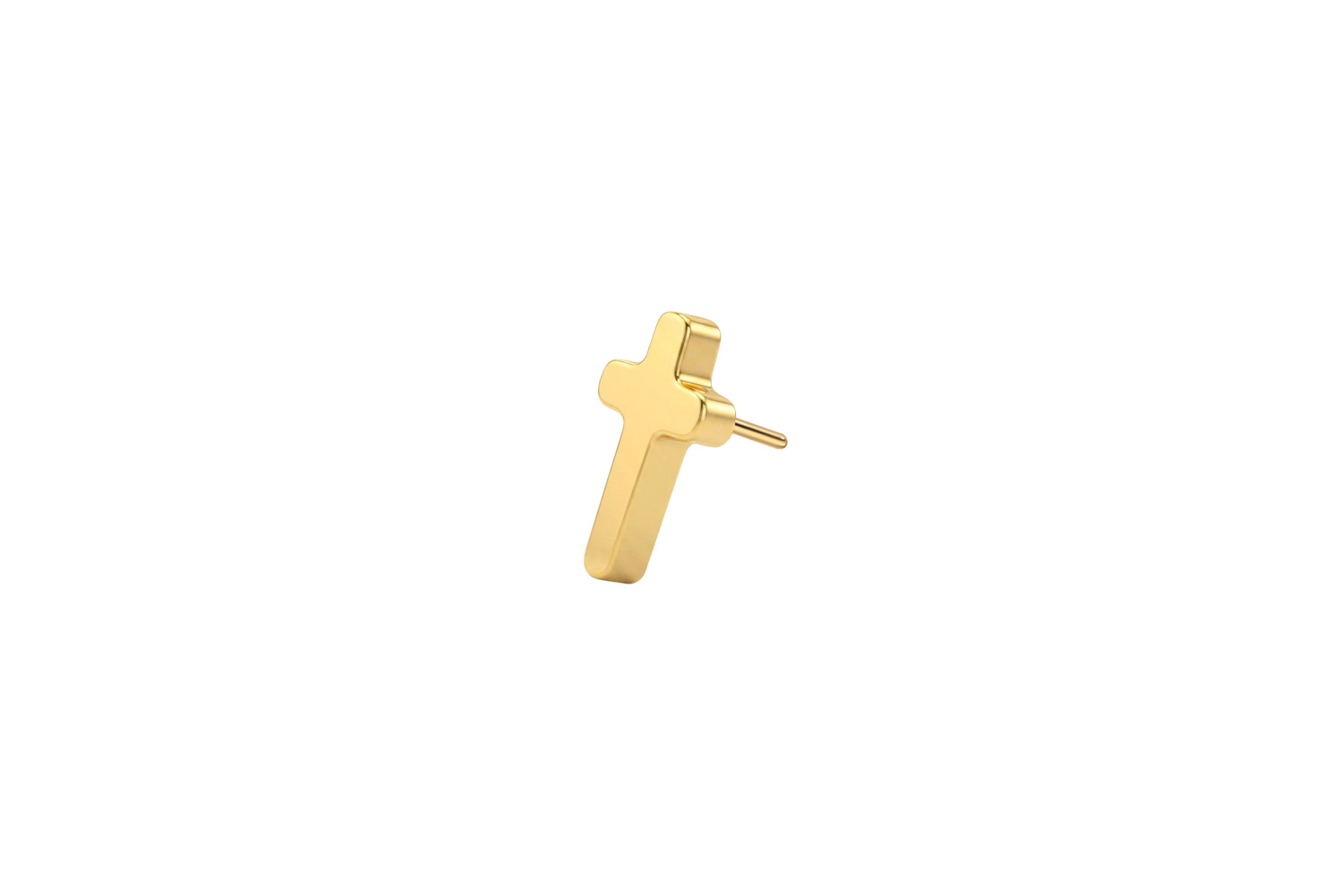 Titanium attachment with push pin CROSS