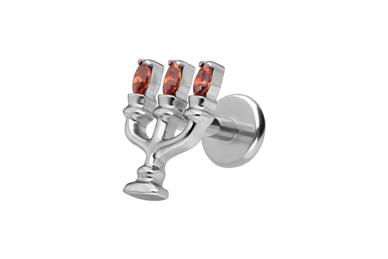 Titan Labret mit Push Fit KERZENLEUCHTER