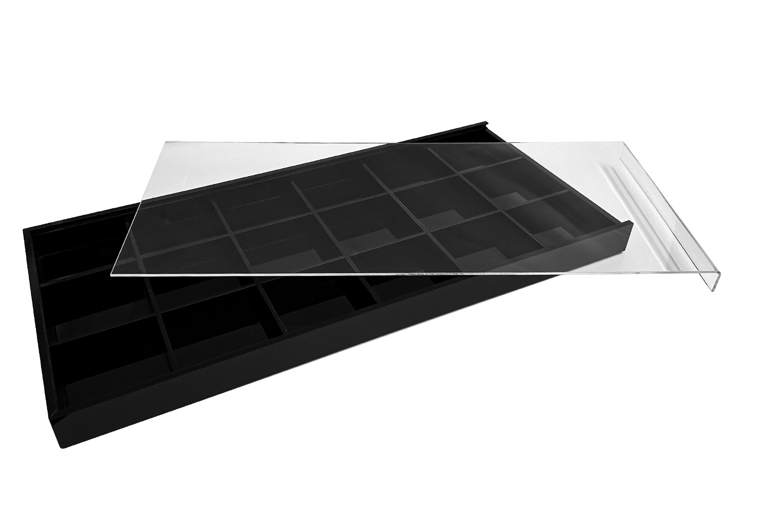 Acrylic display for accessoires and balls 18 Lids