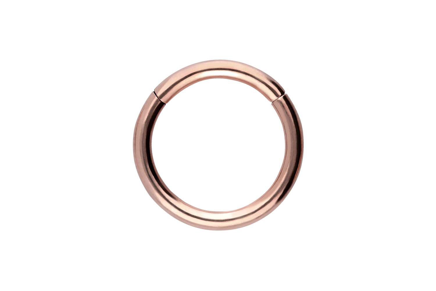 Titanium segment ring clicker
