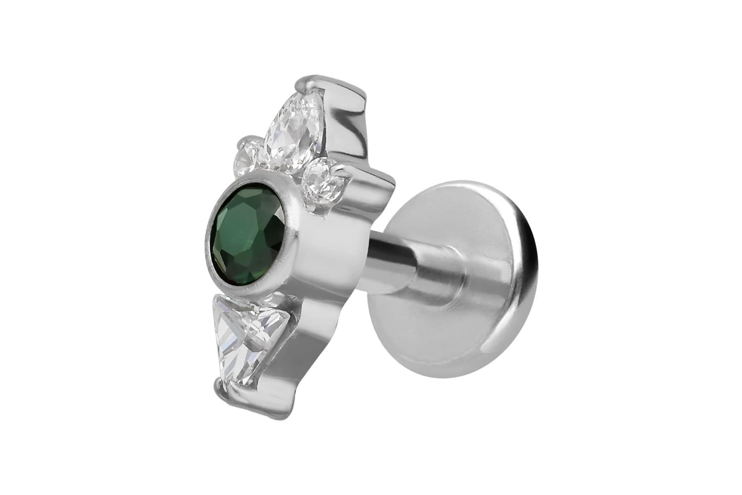 Titan Labret mit Innengewinde DESIGN