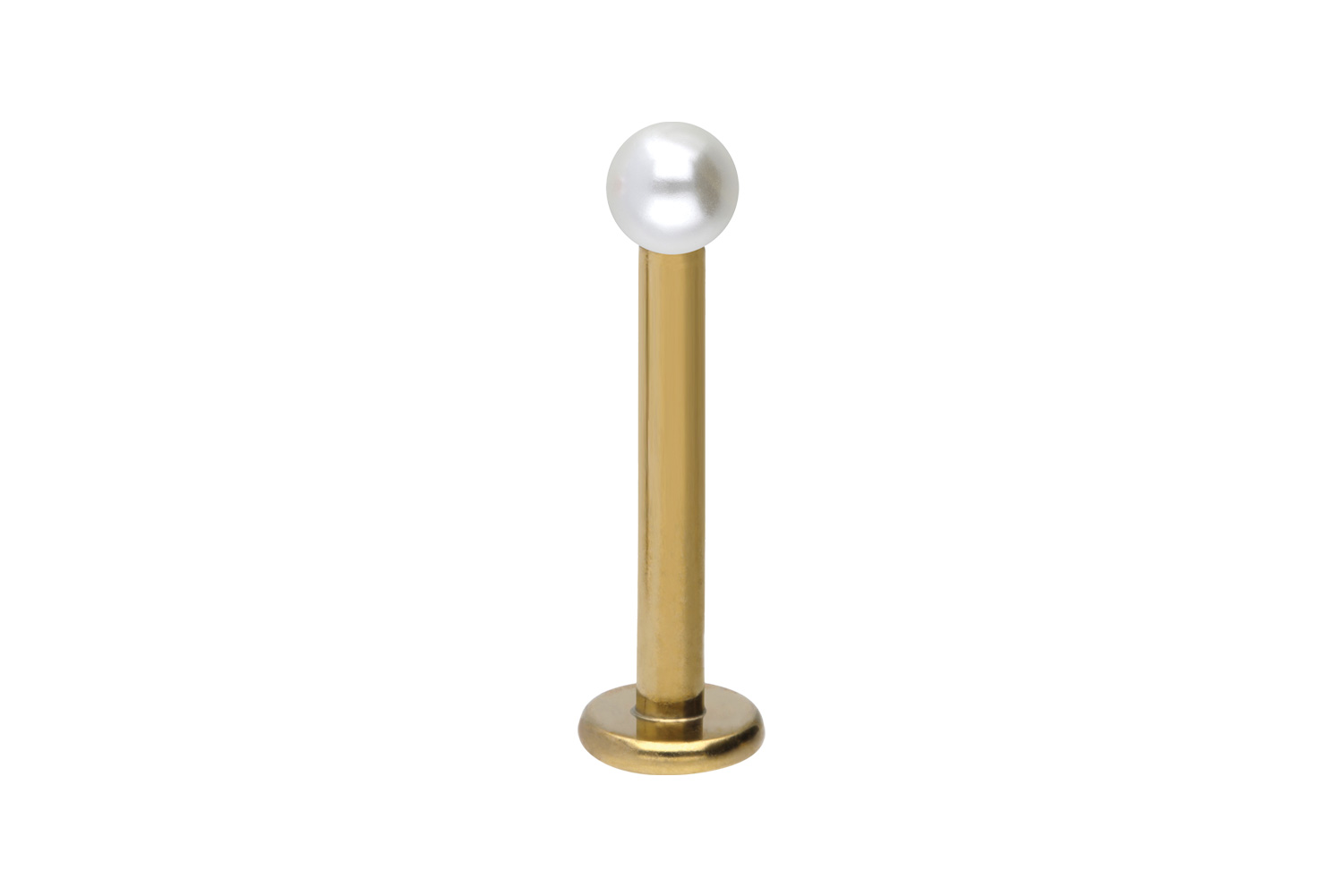Titan Labret SYNTHETISCHE PERLE