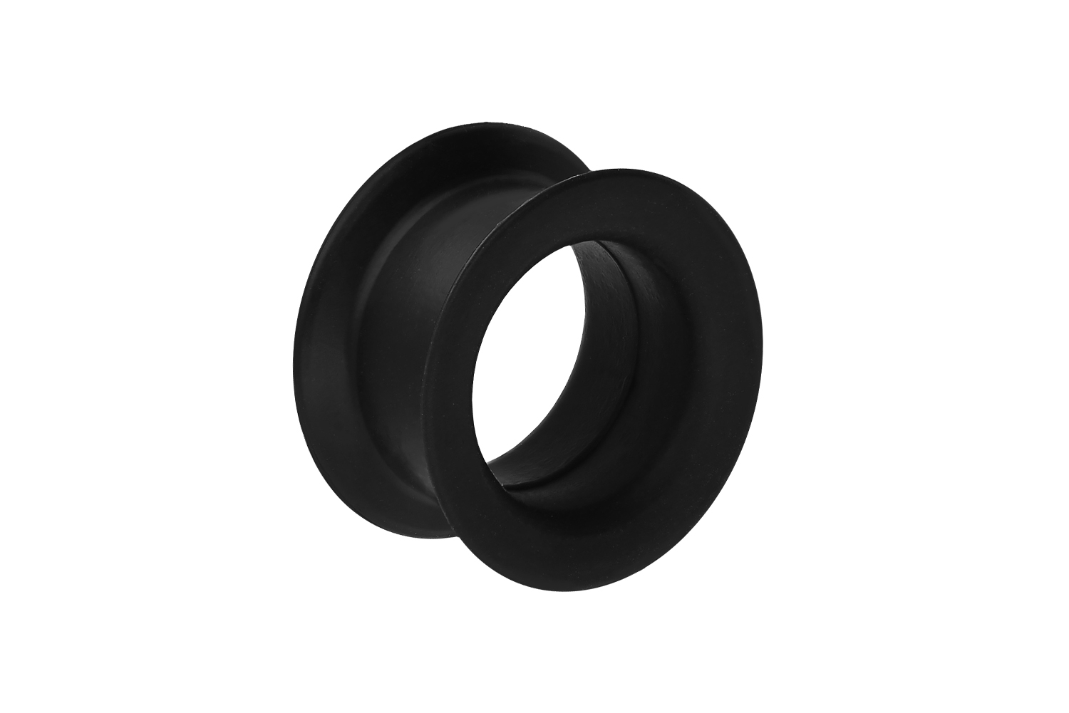 Silikon Double Flared Tunnel EINFARBIG