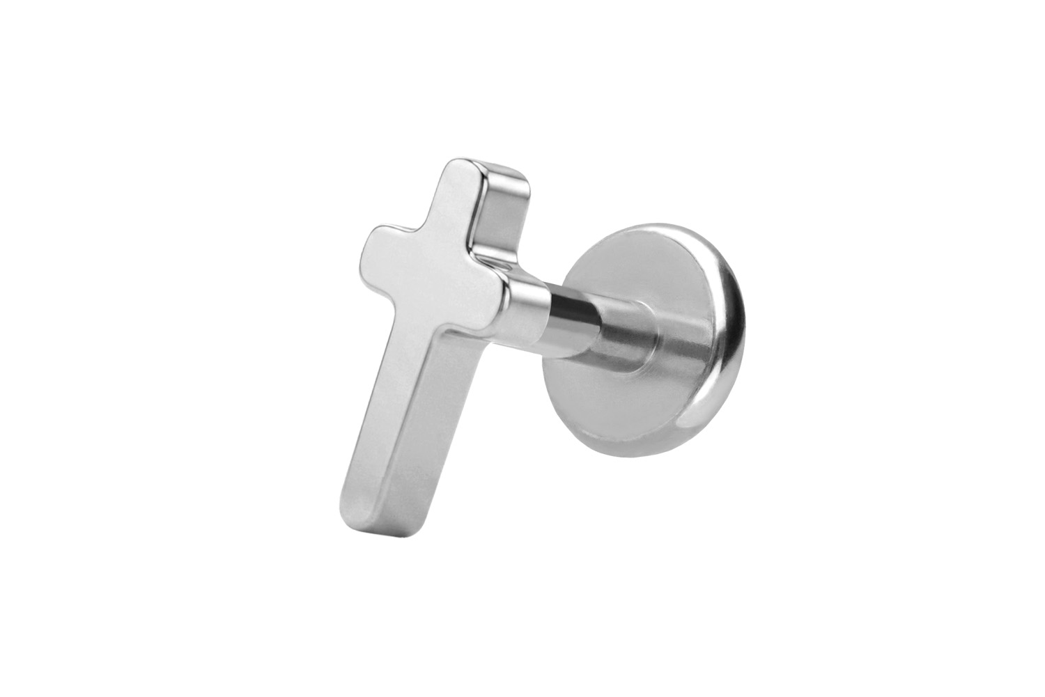 Titan Labret mit Push Fit KREUZ
