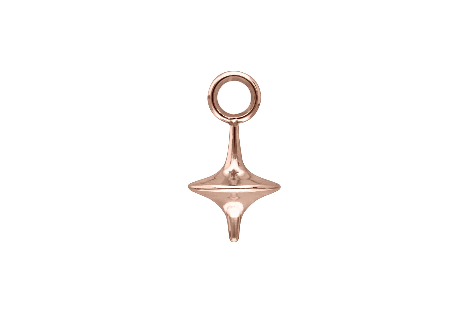 Chirurgenstahl Anhänger für Clicker KREISEL