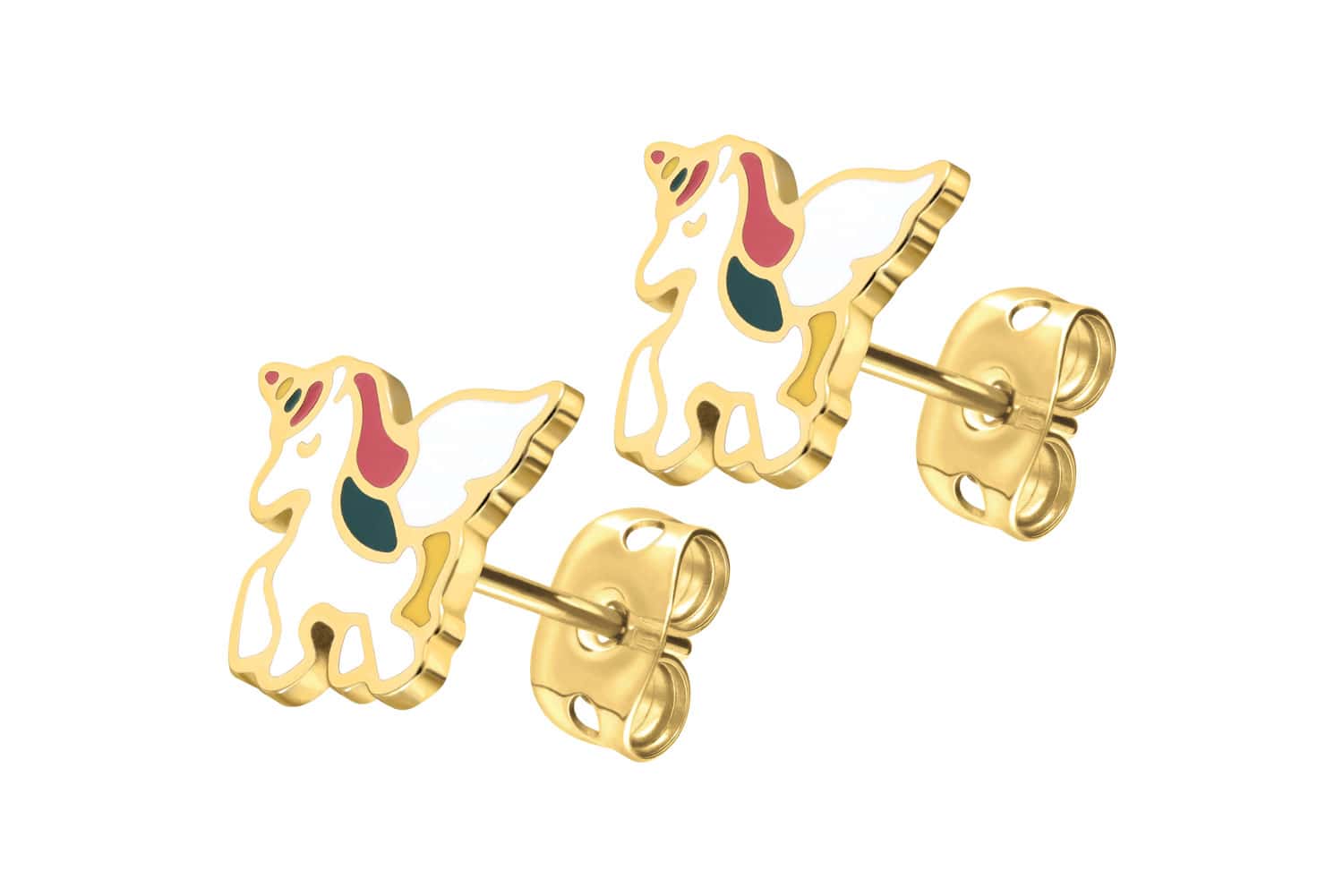 Titan Ohrstecker EINHORN