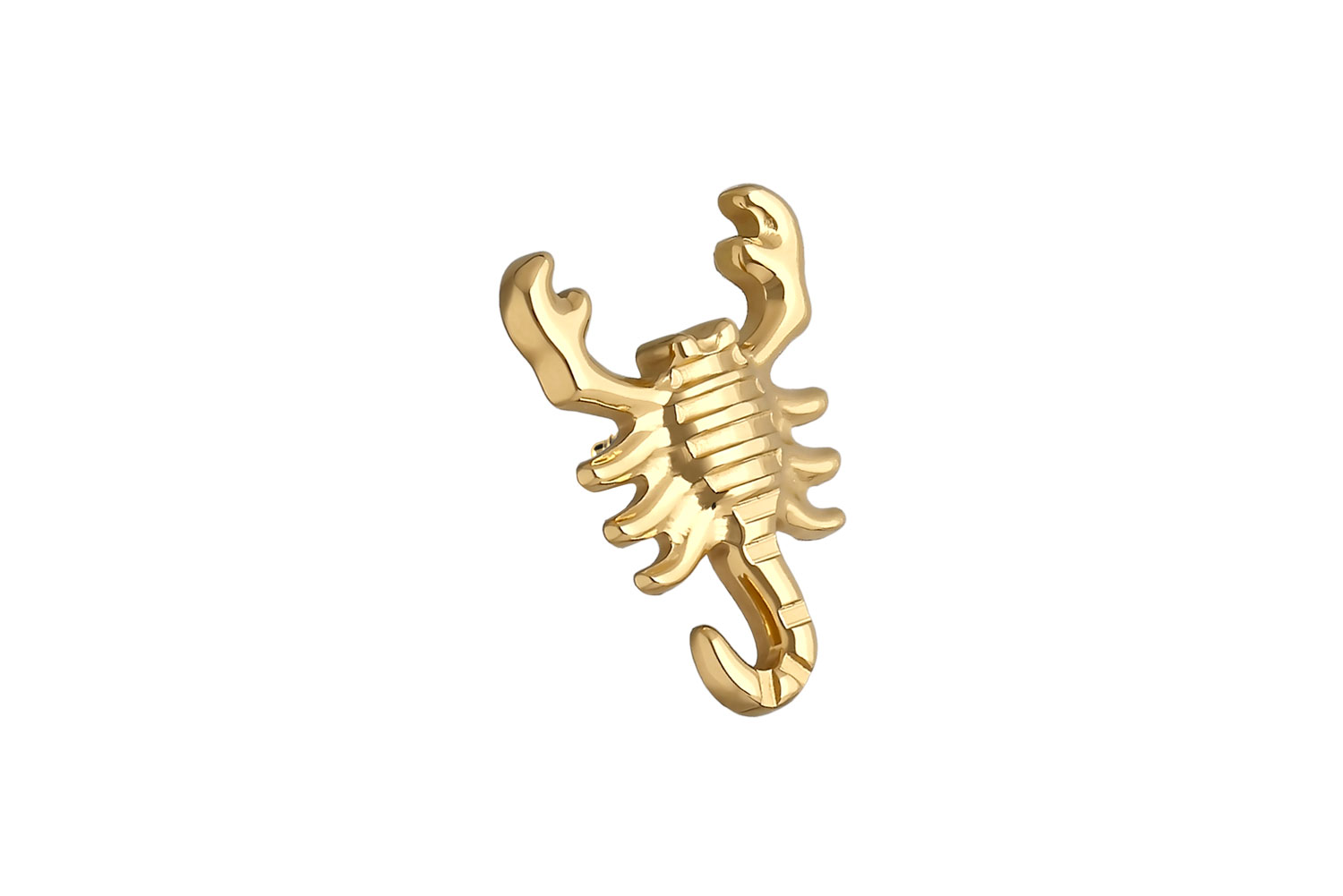 Titanium screw-in attachment with external thread SCORPION