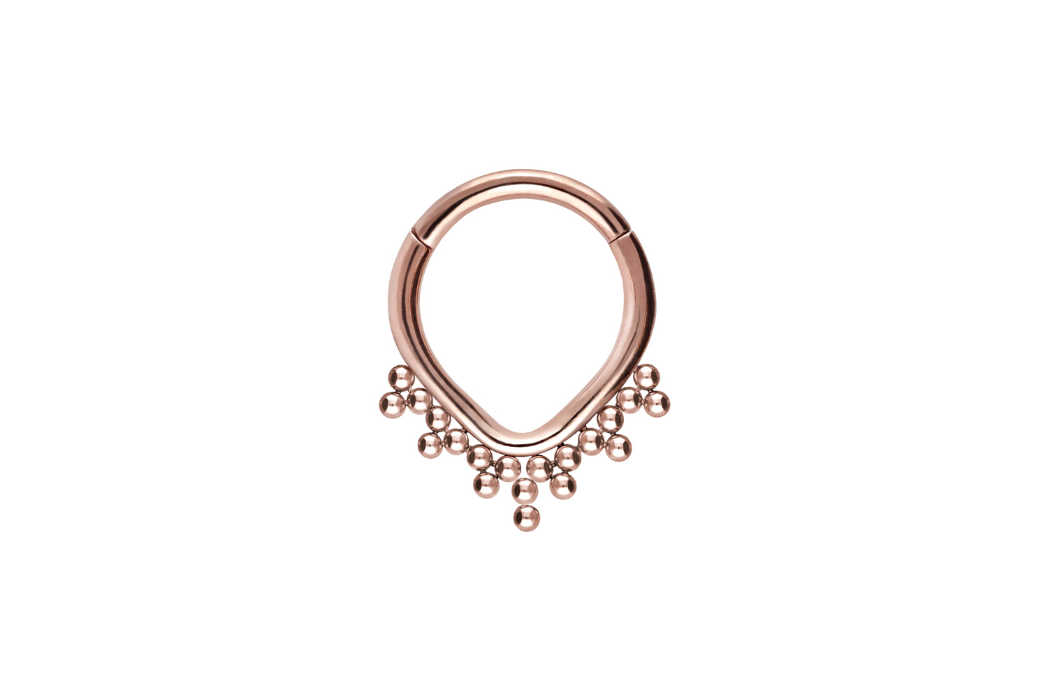 Titan Segmentring Clicker TROPFEN + KUGELN