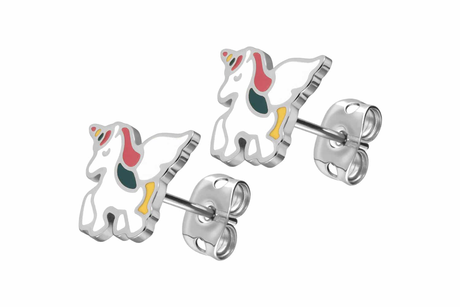 Titan Ohrstecker EINHORN