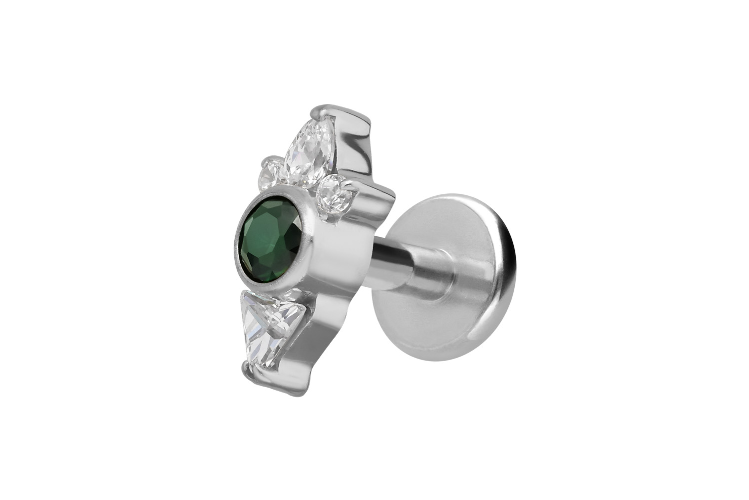 Titan Labret mit Innengewinde DESIGN