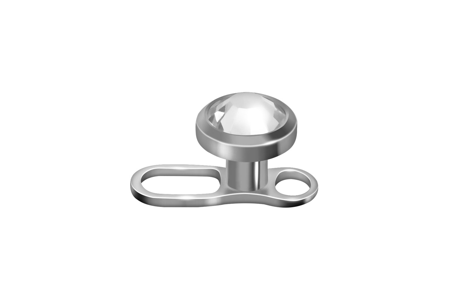 Titan Dermal Anchor DISC + KRISTALL