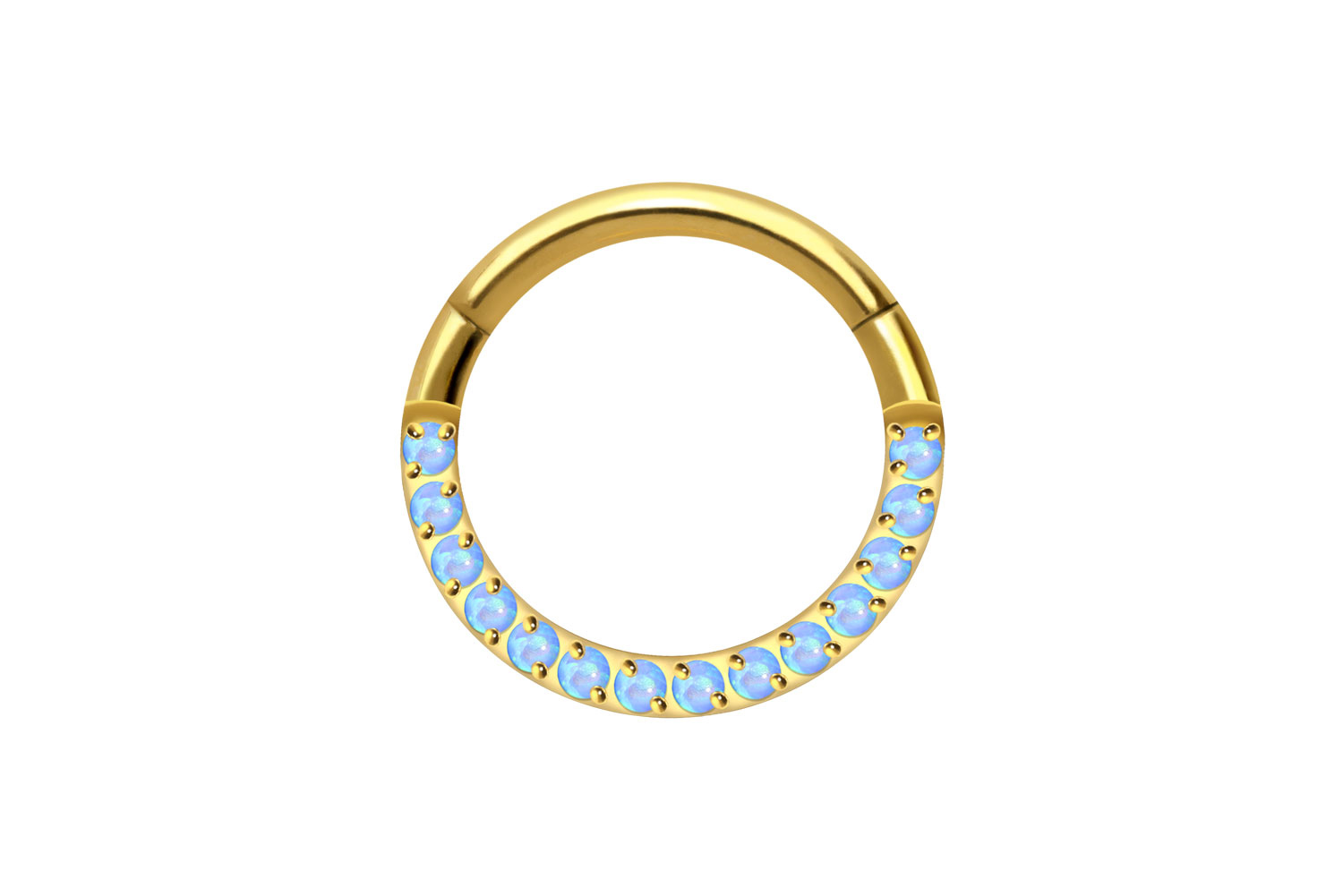 Titan Segmentring Clicker SYNTHETISCHE OPALE