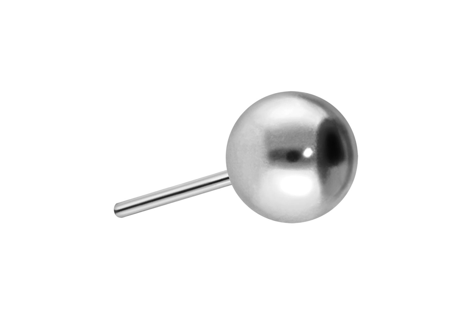 Titanium ball with push pin