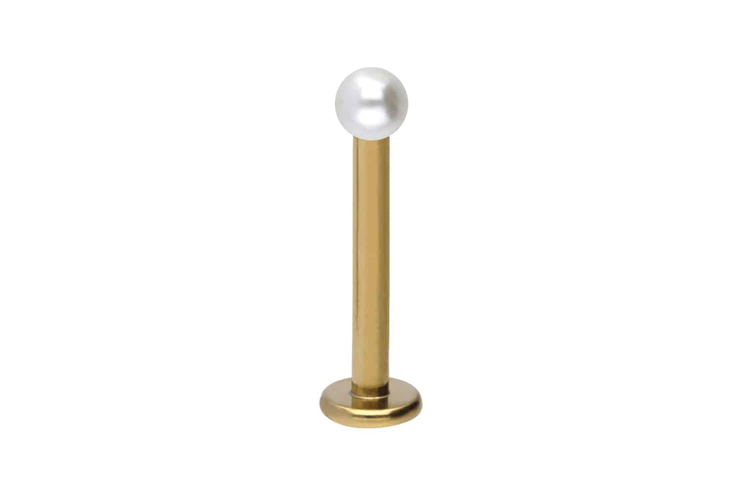 Titan Labret SYNTHETISCHE PERLE