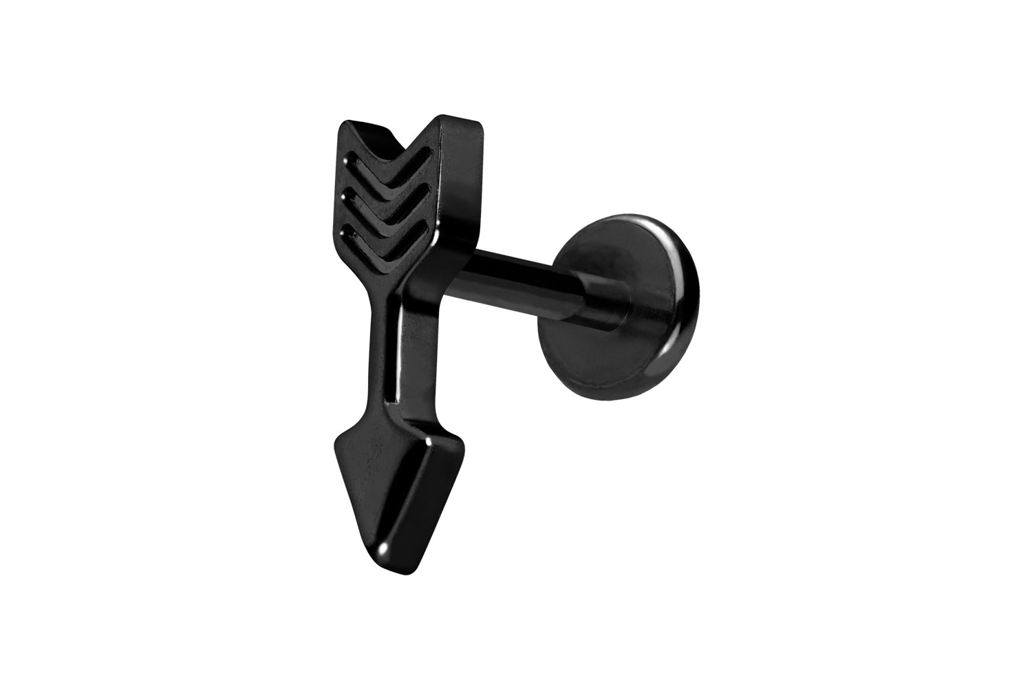 Titan Labret mit Push Fit PFEIL