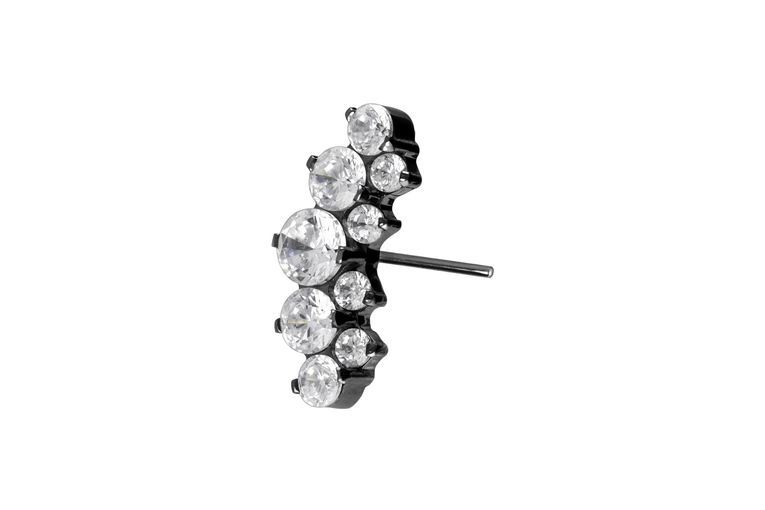 Titan Aufsatz mit Push Pin KRISTALLBOGEN