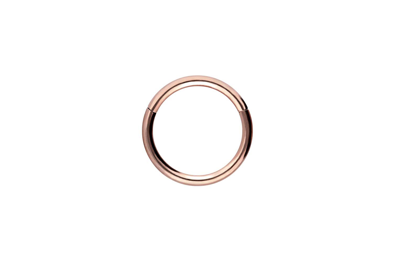 Titanium segment ring clicker