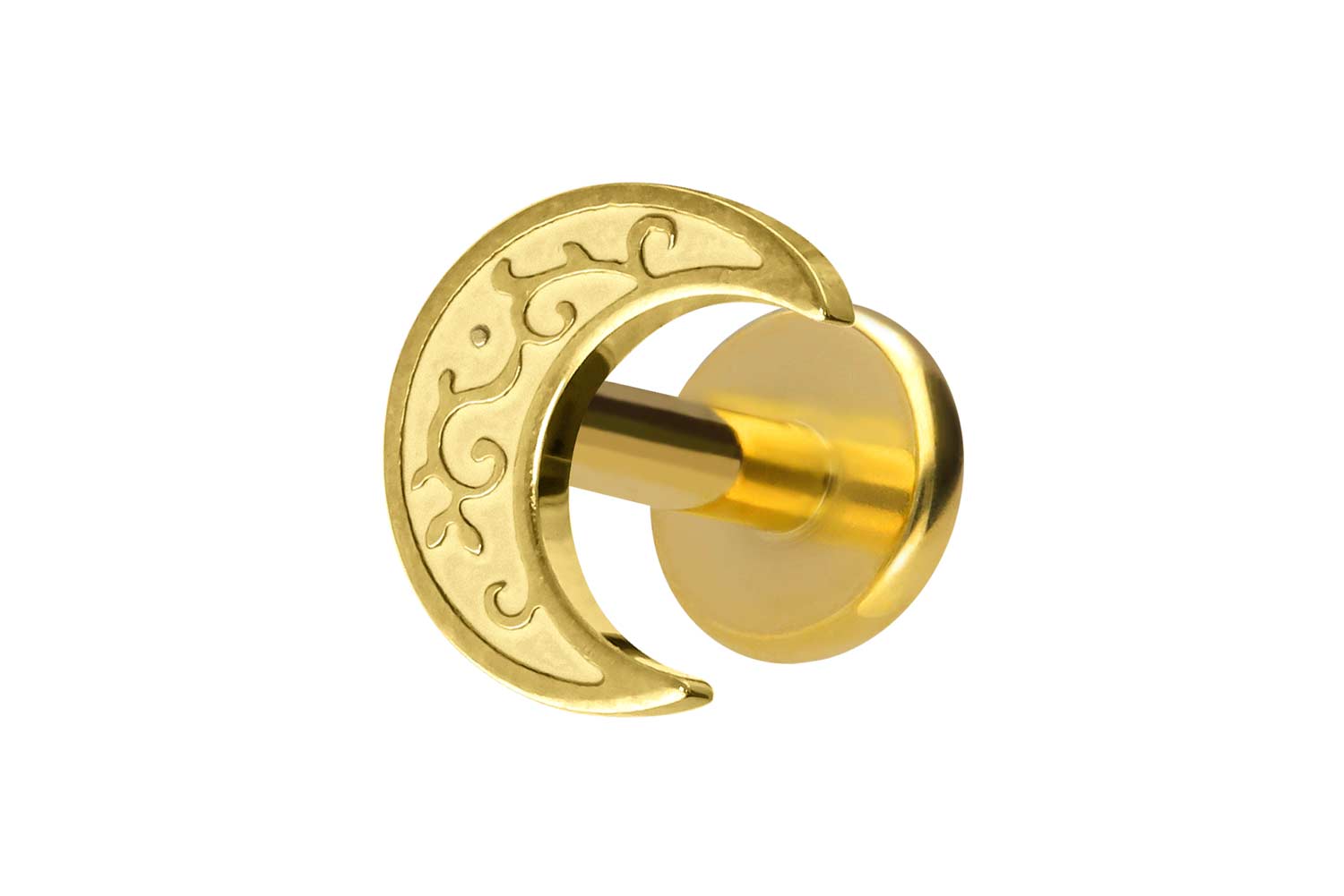 Titan Labret mit Innengewinde MOND