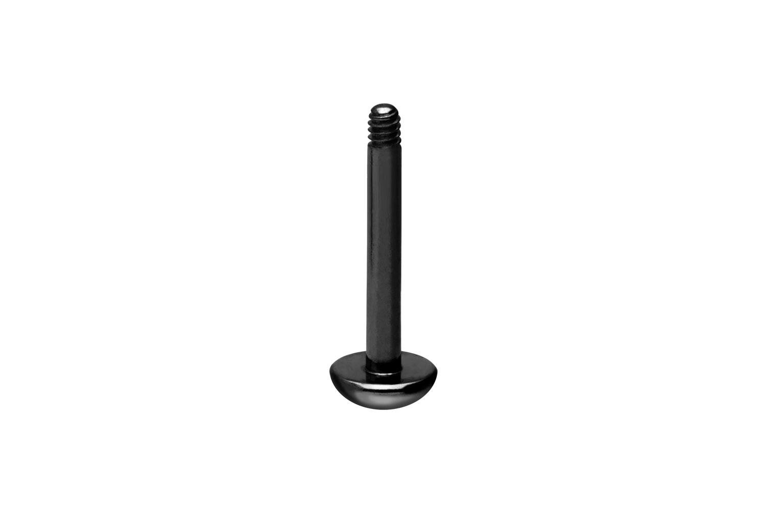 Titan Labret ohne Kugel ABGERUNDETE PLATTE