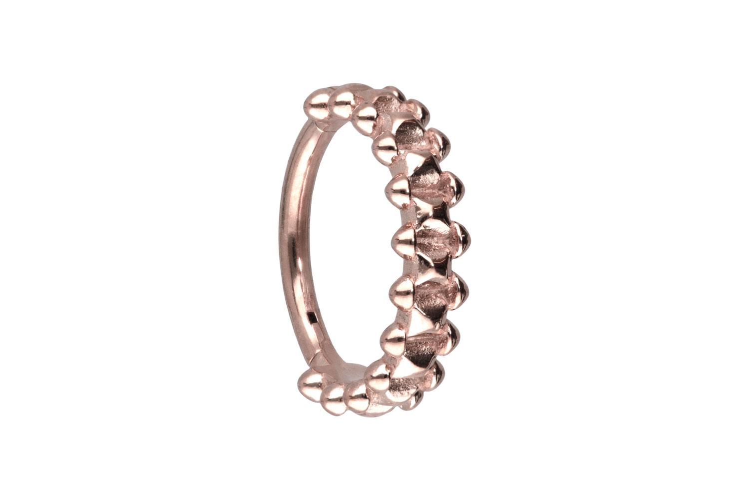 Surgical steel segment ring clicker RIVET DESIGN ++SALE++