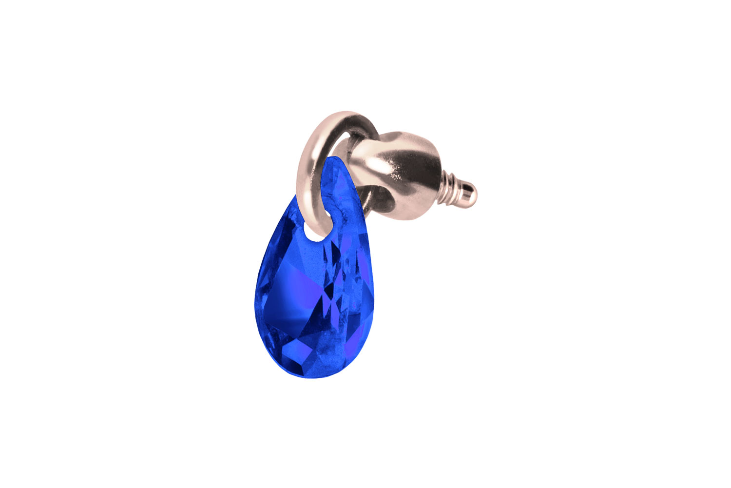 Titan Schraubaufsatz mit Außengewinde KRISTALLTROPFEN