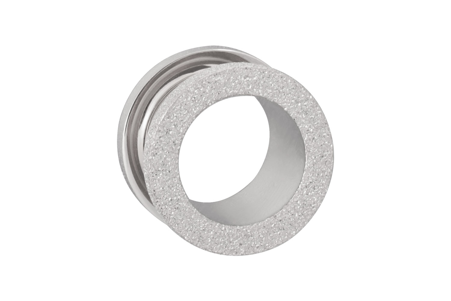 Chirurgenstahl Tunnel DIAMANTOPTIK ++SALE++