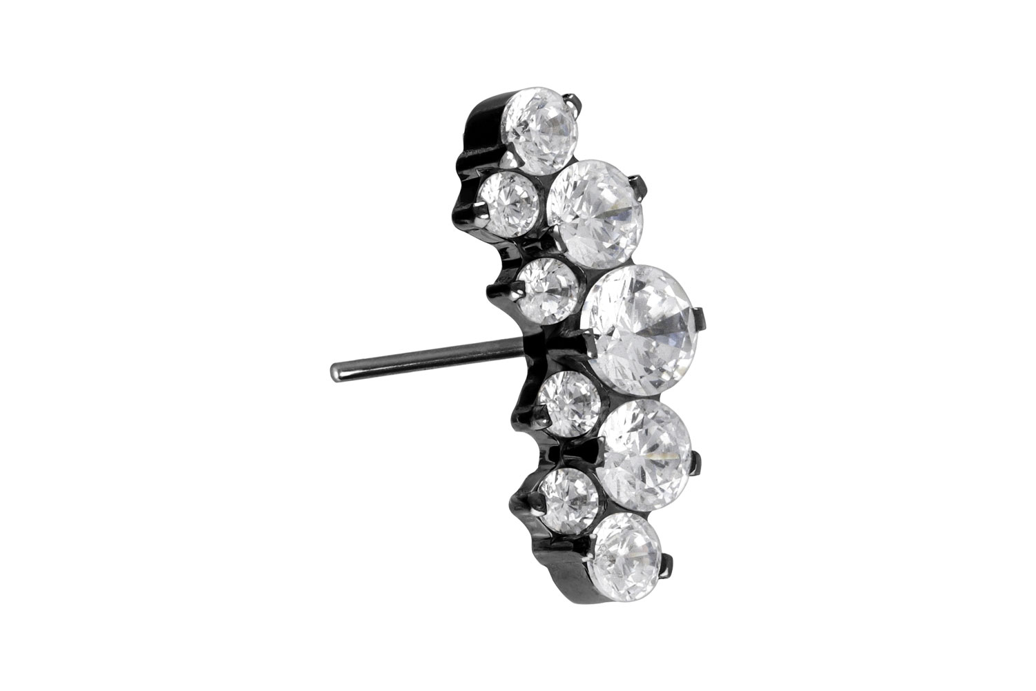 Titan Aufsatz mit Push Pin KRISTALLBOGEN